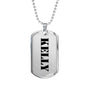 Kelly - Luxury Dog Tag Necklace