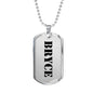 Bryce - Luxury Dog Tag Necklace