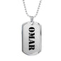 Omar - Luxury Dog Tag Necklace