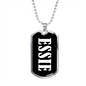 Essie v03 - Luxury Dog Tag Necklace