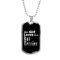 Rat Terrier v2 - Luxury Dog Tag Necklace