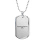 Massachusetts Girl - Luxury Dog Tag Necklace