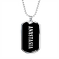Anastasia v02 - Luxury Dog Tag Necklace