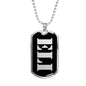 Eli v3 - Luxury Dog Tag Necklace