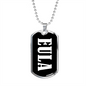 Eula v03 - Luxury Dog Tag Necklace