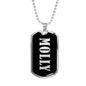 Molly v01s - Luxury Dog Tag Necklace