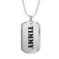 Timmy - Luxury Dog Tag Necklace