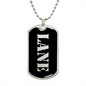 Lane v2 - Luxury Dog Tag Necklace