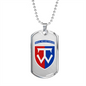 58th Motorized Infantry Brigade (Ukraine) - Luxury Dog Tag Necklace