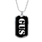 Gus v2 - Luxury Dog Tag Necklace