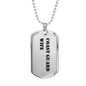 Coast Guard Wife - Luxury Dog Tag Necklace