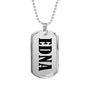 Edna v01 - Luxury Dog Tag Necklace