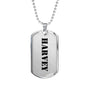 Harvey - Luxury Dog Tag Necklace