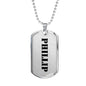 Phillip - Luxury Dog Tag Necklace