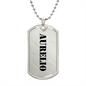 Aurelio - Luxury Dog Tag Necklace