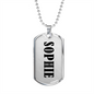 Sophie v01 - Luxury Dog Tag Necklace