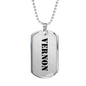 Vernon - Luxury Dog Tag Necklace