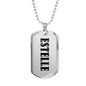 Estelle v01 - Luxury Dog Tag Necklace