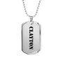 Clayton - Luxury Dog Tag Necklace