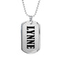 Lynne v01 - Luxury Dog Tag Necklace