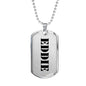 Eddie - Luxury Dog Tag Necklace