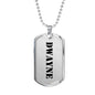 Dwayne - Luxury Dog Tag Necklace