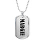 Margie v01 - Luxury Dog Tag Necklace