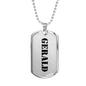 Gerald - Luxury Dog Tag Necklace