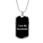 Love My Boxerdoodle v5 - Luxury Dog Tag Necklace