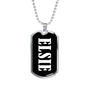 Elsie v02 - Luxury Dog Tag Necklace
