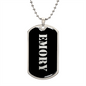 Emory v2 - Luxury Dog Tag Necklace