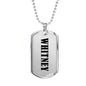 Whitney v01 - Luxury Dog Tag Necklace