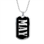 May v02 - Luxury Dog Tag Necklace