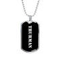 Thurman v2 - Luxury Dog Tag Necklace