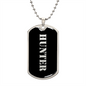 Hunter v2 - Luxury Dog Tag Necklace