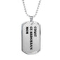Coast Guardsman's Mom - Luxury Dog Tag Necklace