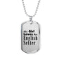English Setter - Luxury Dog Tag Necklace