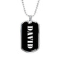 David v2 - Luxury Dog Tag Necklace
