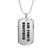 Air Force Brother - Luxury Dog Tag Necklace