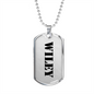 Wiley - Luxury Dog Tag Necklace