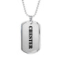 Chester - Luxury Dog Tag Necklace