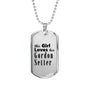 Gordon Setter - Luxury Dog Tag Necklace