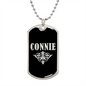 Connie v02a - Luxury Dog Tag Necklace