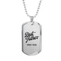 Best Father Since 2020 - Luxury Dog Tag Necklace