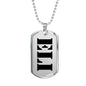 Eli - Luxury Dog Tag Necklace