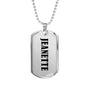 Jeanette v01 - Luxury Dog Tag Necklace