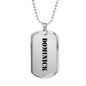 Dominick - Luxury Dog Tag Necklace