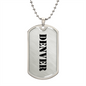 Denver - Luxury Dog Tag Necklace