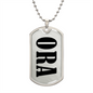 Ora v01 - Luxury Dog Tag Necklace