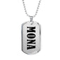 Mona v01 - Luxury Dog Tag Necklace